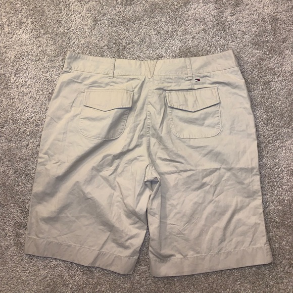 Tommy Hilfiger Tan Cargo Shorts size 18 - Picture 10 of 12